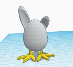 Easter Bunny Egg 3D Printer Model