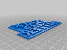 Black Lives Matter Stamp 3D Printer Model