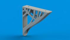 Shelf Bracket (Topology Optimised) 3D Printer Model