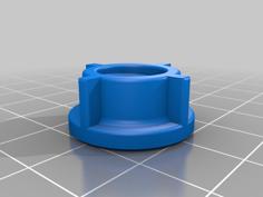 Toilet Seat Bolt 3D Printer Model