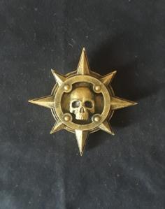 Roge Trader Compass Badge 3D Printer Model