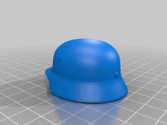 1:6 Scale M35 WW2 Helm 3D Printer Model