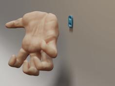 Hand Hanger 3D Printer Model