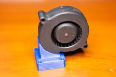 Radial Fan Mount For E3D V6 3D Printer Model