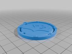 Batman Medallion Keychain 3D Printer Model