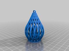 Cage Bauble Ornament 3D Printer Model