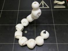 Stronger Ball And Socket Links 3D Printer Model