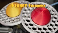 Planet Spinners Fidget Toys 3D Printer Model