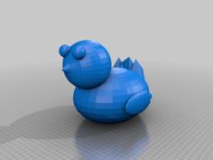 Duck Model 3D Printer Model