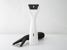 Large Razor Scraper Handle 3D Printer Model