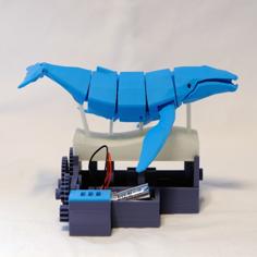 Save The Whales (DC Motor Powered Kinetic Whales) 3D Printer Model