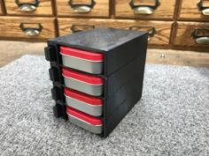 Altoids Tin Selector Rack 3D Printer Model