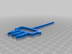 Birthday Cake Wand 3D Printer Model