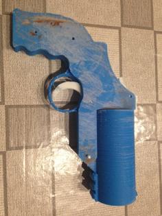 Softair Grenade Launcher Pistol 3D Printer Model