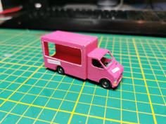 Foodtruck In H0 Scale 3D Printer Model