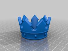 Mini Monarch Marker – MTG Monarch Token / Mini Crown 3D Printer Model