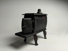 Cast Iron Stove 3D Printer Model