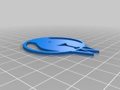 WC Door Plate, Banner 3D Printer Model