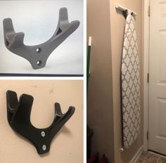 IRONING BOARD HANGER 3D Printer Model