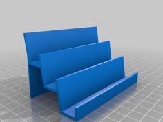 3-tier Business Card Holder 3D Printer Model