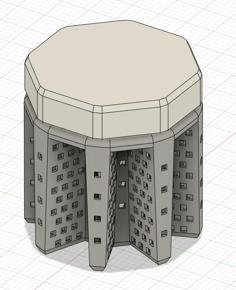 Tiny SilicaGel Container 3D Printer Model