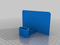 Cell Phone Charger Holder 3D Printer Model