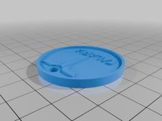 Talaria Circle Tag 3D Printer Model