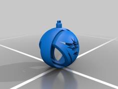 Pokemon Go Team Instinct Tree Ornament 3D Printer Model