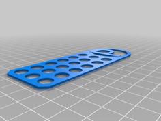 Alphabetical Dividers 3D Printer Model