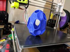 Ported Egg 3D Printer Model