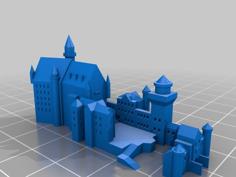 My Neuschwanstein(1:2400) 3D Printer Model