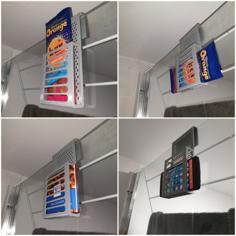 Shower Phone Caddy / Chocolate Holder 3D Printer Model