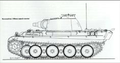 1-100 15cm Sturmmörser Panther 3D Printer Model