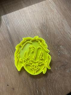 Chucky Cookie Cutter And Stamp 3D Printer Model