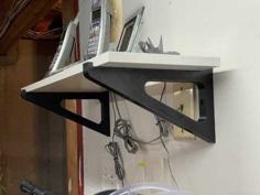 Shelf Bracket, 8-inch 3D Printer Model