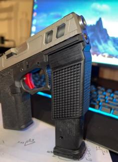 Polymer 80 PF940C Magazine Grip For Magpul Pmag 3D Printer Model