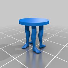 FOOT Stool 3D Printer Model