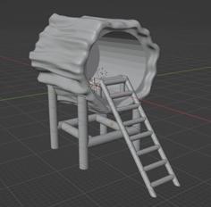 Hut For Jumping Spider 3D Printer Model