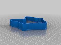 Fox Cookie Cutter 3D Printer Model