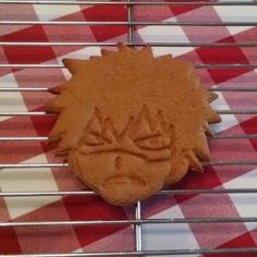 Bakugo Katsuki Cookie Cutter 3D Printer Model