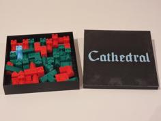 Cathedral Game – Version With Keep-in-place Bumps And Holes 3D Printer Model