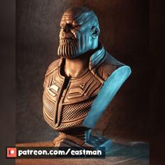 Infinity War Thanos Bust (fan Art) 3D Printer Model