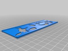 Halloween Template Rulers 3D Printer Model