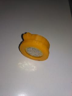 UK New Pound Coin Holder £4 3D Printer Model