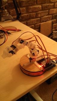 Kinect Controlled Arm Robot 3D Printer Model