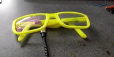 DIY Bone Conduction Glasses 3D Printer Model