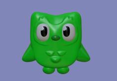 Duolingo Owl 3D Printer Model