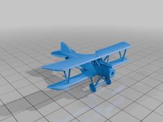 Albatros DIII (1/144) 3D Printer Model