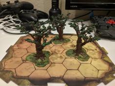 Gloomhaven Tree With Leaves 3D Printer Model