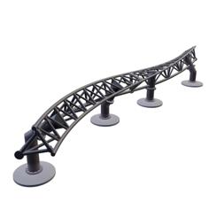 Roller Coaster Track – S-Turn 3D Printer Model